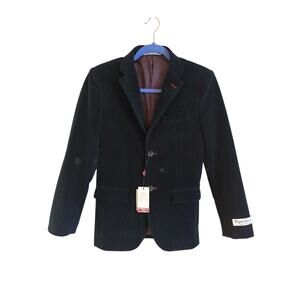English Laundry Kids Navy Velvet Blazer - Size 14 - NWT